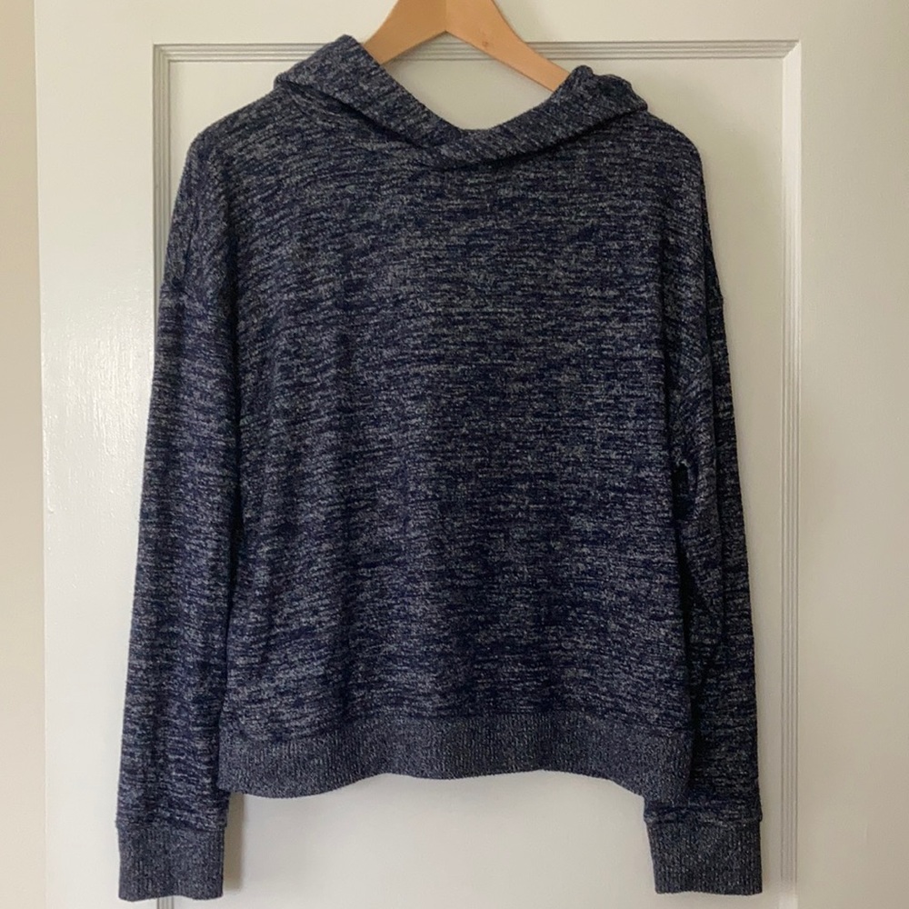 Gap pullover hoodie navy blue size S